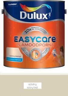 Farby wewnętrzne Farba plamoodporna do ścian Dulux EasyCare solidny szary beż 2,5 l