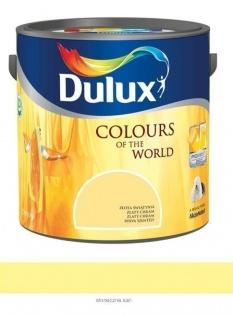 Farby wewnętrzne Farba lateksowa do ścian Dulux Kolory Świata słoneczne sari 2,5 l