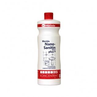 Chemia profesjonalna Merida Nano Sanitin Plus do czyszczenia urządzeń sanitarnych 1l 