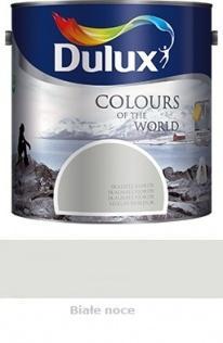 Farby wewnętrzne Farba lateksowa do ścian Dulux Kolory Świata białe noce 5 l