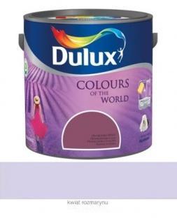 Farby wewnętrzne Farba lateksowa do ścian Dulux Kolory Świata kwiat rozmarynu 2,5 l
