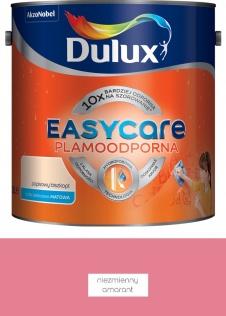 Farby wewnętrzne Farba plamoodporna do ścian Dulux EasyCare niezmienny amarant 2,5 l