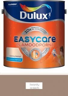 Farby wewnętrzne Farba plamoodporna do ścian Dulux EasyCare twardy orzech 2,5 l