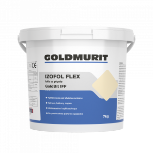 Budowa Folia w płynie Izofol Flex do wewnątrz i na zewnątrz Goldbit IFF - hydroizolacja 7kg
