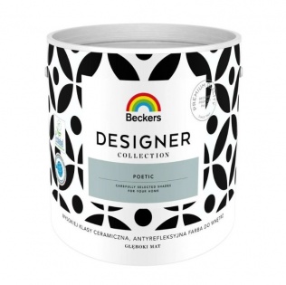 Farby wewnętrzne Farba ceramiczna Beckers Designer Collection Poetic 2,5 l 