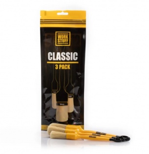  Pędzelki Detailing Brush CLASSIC 3-pack