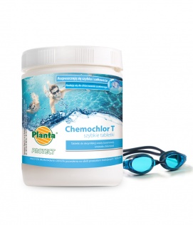 Akcesoria do czyszczenia basenu ogrodowego Preparat do basenu Chemochlor T szybkie tabletki 1 kg