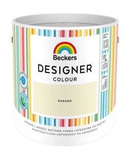  Farba Lateksowa Beckers Designer Colour Banana 2,5 l 