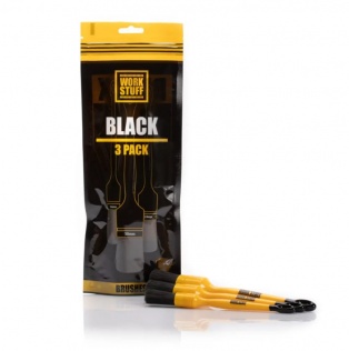 Detailing Pędzelki Detailing Brush BLACK 3-pack