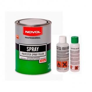 Motoryzacja Novol Spray Szpachlówka natryskowa 1,2 kg