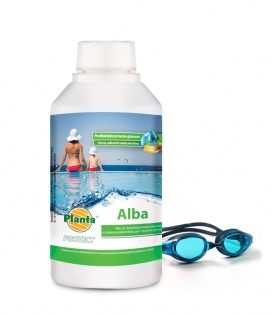 Akcesoria do czyszczenia basenu ogrodowego Preparat do dezynfekcji basenu Alba 0,5 kg