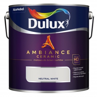 Malowanie Dulux Ambiance Ceramic Neutral White 2,5L
