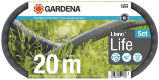 Nawadnianie Wąż tekstylny Liano Life 20m zestaw 18450-20