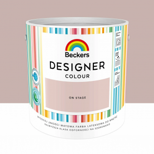 Beckers Designer Colour Farba lateksowa Designer Colour On stage 2,5 l