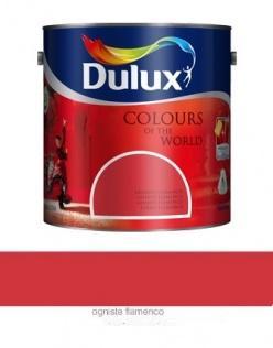 Farby wewnętrzne Farba lateksowa do ścian Dulux Kolory Świata ogniste flamenco 2,5 l