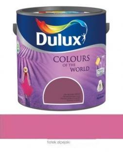 Farby wewnętrzne Farba lateksowa do ścian Dulux Kolory Świata fiołek alpejski 2,5 l