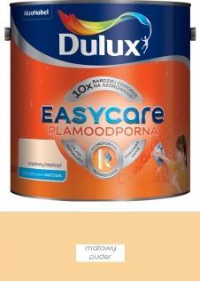 Farby wewnętrzne Farba plamoodporna do ścian Dulux EasyCare matowy puder 5 l