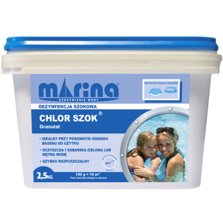  Prpearat do basenu Marina Chlor Szok granulat 2,5 kg