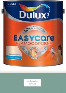 Dulux EasyCare Farba plamoodporna do ścian Dulux EasyCare szykowny turkus 2,5 l