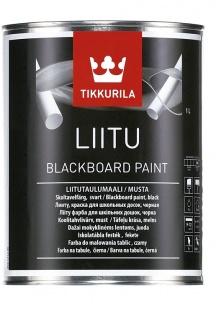 Środki do drewna Farba tablicowa Tikkurila Liitu czarna 1 l