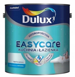 Malowanie Farba hydrofobowa Dulux EasyCare Kuchnia i Łazienka przydymiony róż 2,5 l