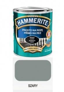 Malowanie Farba do metalu na rdzę Hammerite półmat szary 2,5 l