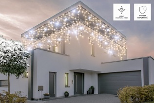  Kurtyna świetlna sople efekt FLESZ Bulinex 75-338 6 W 100 LED