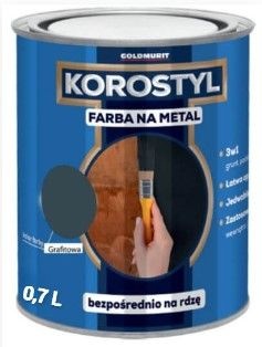 Goldmurit Farba Na Metal Korostyl Grafitowy 0,7L Goldmurit