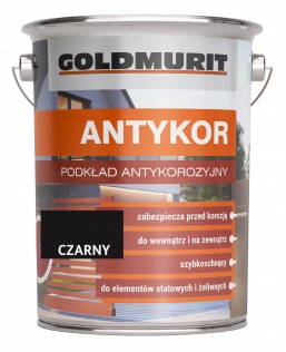 Malowanie Goldmurit Podkład antykorozyjny Antykor czarny 5L