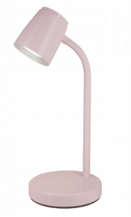 Elektryka i elektronika  Lampka biurkowa Vero różowa LED 4,5W