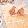 Budowa Dwustronna taśma montażowa piankowa tesa® do tapety i tynku 1,5m x 19 mm