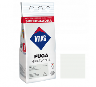 Budowa Fuga elastyczna 001 biały Atlas 2 kg