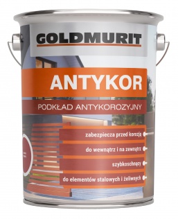  Goldmurit Podkład antykorozyjny Antykor czerwony tlenkowy 5L