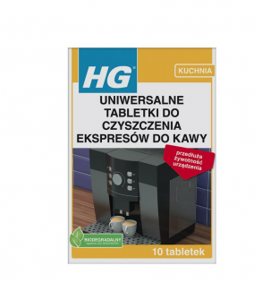 Środki HG HG tabletki do czyszczenia ekspresów do kawy 10szt