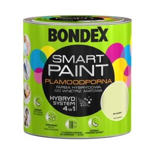 Malowanie Farba hybrydowa Bondex Smart Paint be happy 2,5 l