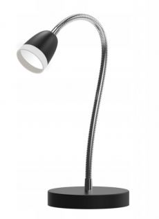 Lampki biurkowe Lampka biurowa Larus czarna LED 3W