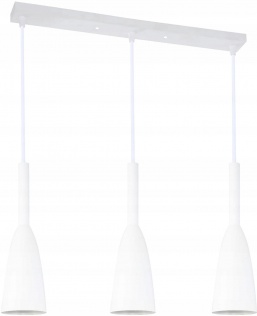 Elektryka i elektronika  Lampa wisząca Solin 3 linia biała LP-181/3L LIGHT PRESTIGE