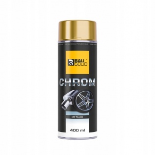  Emalia w sprayu Chrom Złoty 400ml