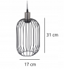 Elektryka i elektronika  Lampa sufitowa Loft 19cm